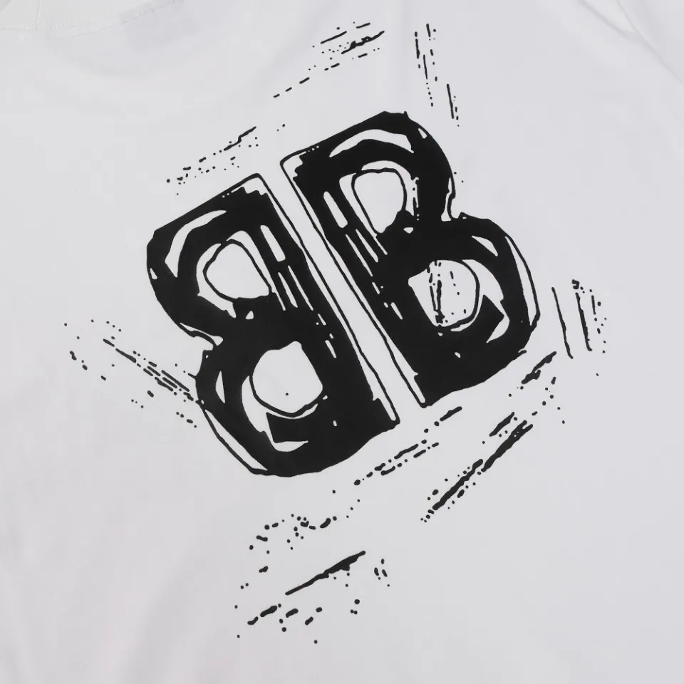 BALENCIAGA T ：Black White Sizes：XS S M L 300 Os Same Style 【AJ 5191】